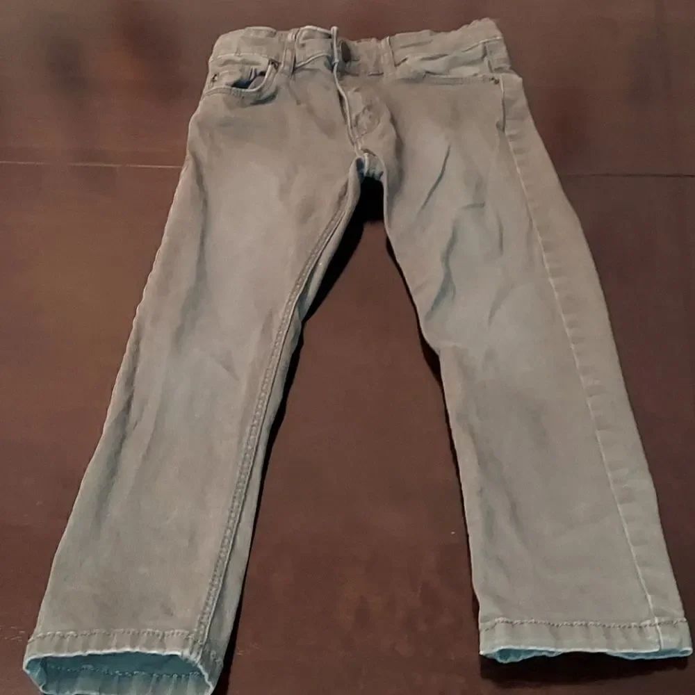 H&M Army Green Denim Jeans 3-4 Years